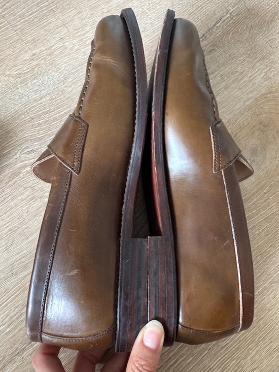 Grant Stone Penny Loafer Dark Brown in Size 10 Wide main image 14